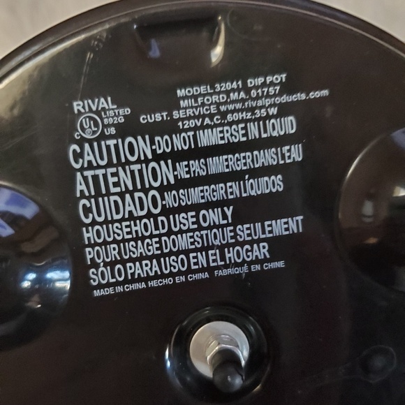 (SOLD) RIVAL 16oz CROCKPOT LITTLE DIPPER - Picture 6 of 8